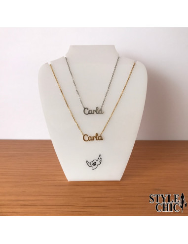COLLAR NOMBRE CARLA
