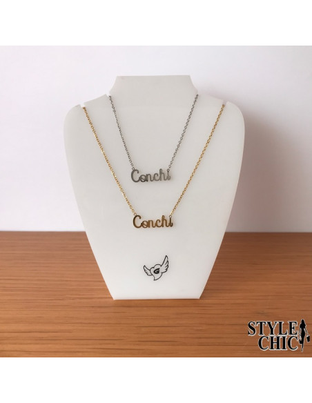 COLLAR NOMBRE CONCHI