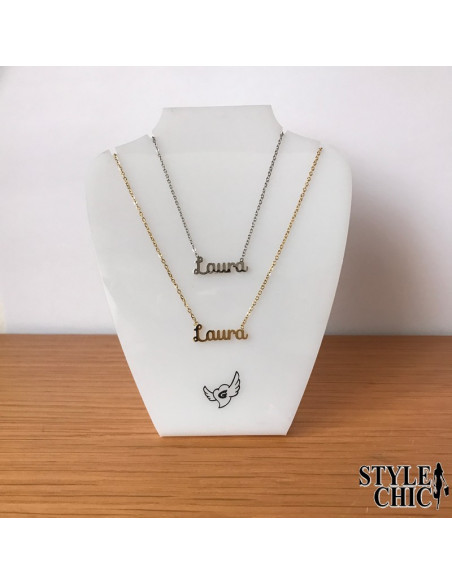 COLLAR NOMBRE LAURA
