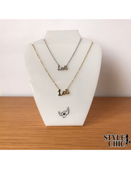 COLLAR NOMBRE LOLI