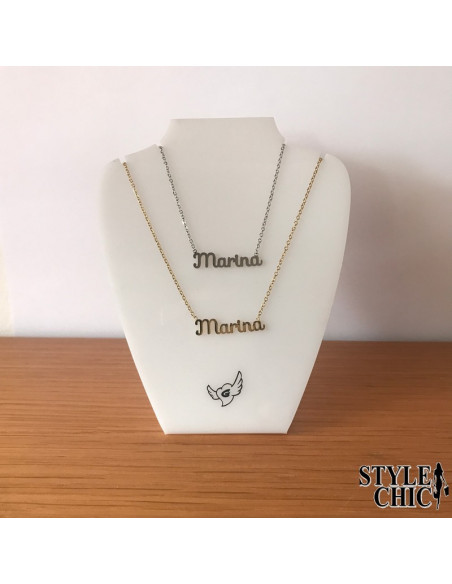 COLLAR NOMBRE MARINA