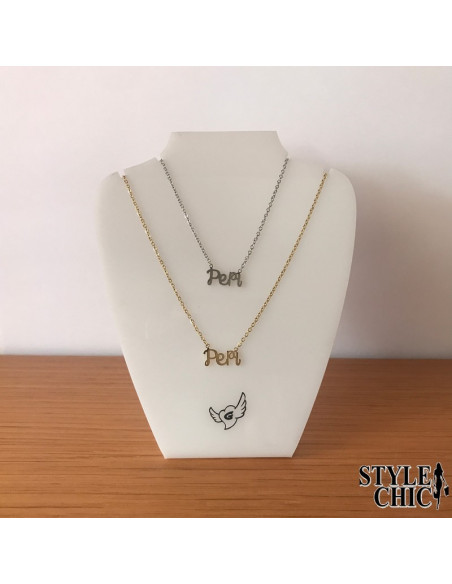 COLLAR NOMBRE PEPI