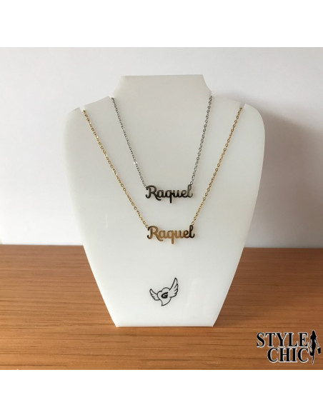 COLLAR NOMBRE RAQUEL