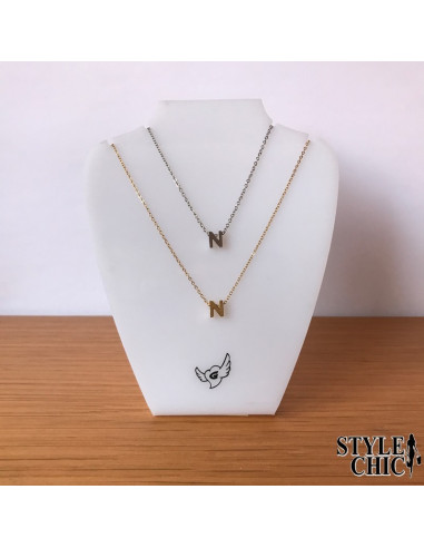 COLLAR CON LETRA N