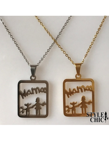 COLLAR MAMA (MAMA CON NIÑA)
