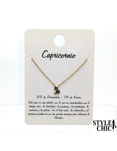 Collar signo CAPRICORNIO