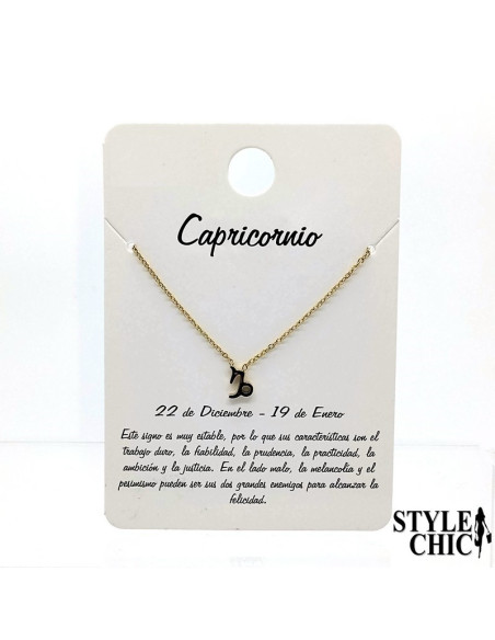 Collar signo CAPRICORNIO
