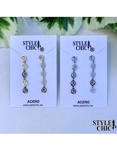 Pendientes Largos Olas