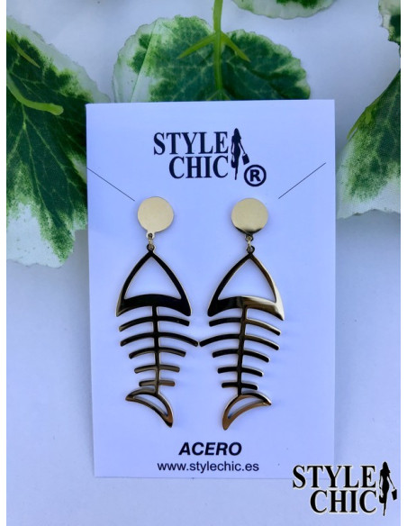 Pendientes Largos Raspa