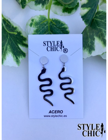 Pendientes Largos Serpientes