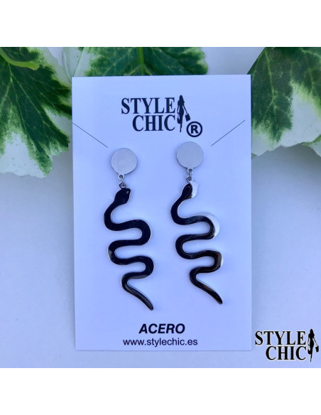 Pendientes Largos Serpientes