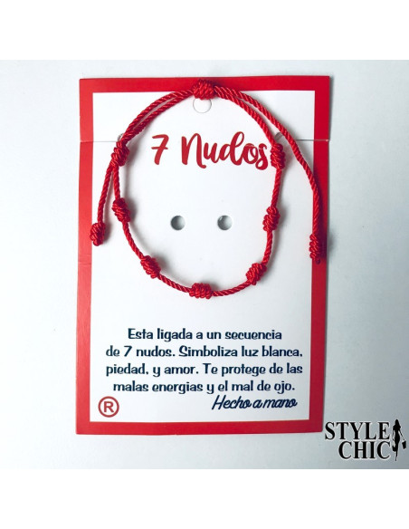 Pulsera 7 Nudos