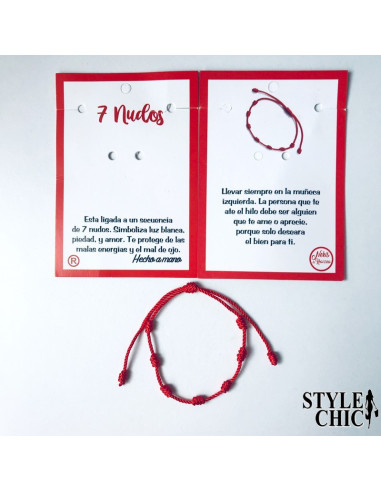 Pulsera 7 Nudos
