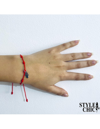 Pulsera 7 nudos y MANO DE FATIMA