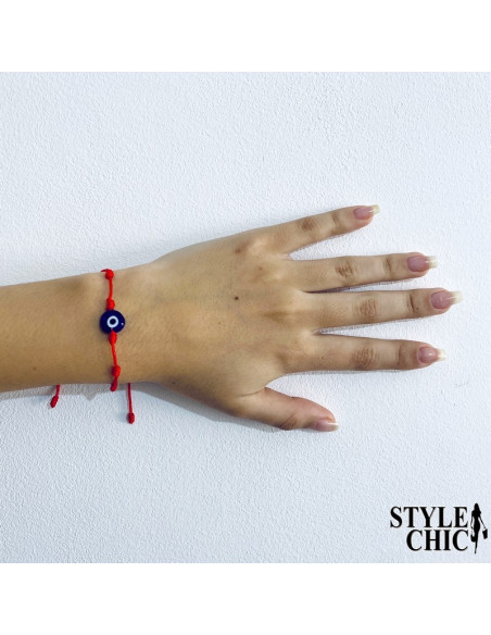 Pulsera 7 Nudos y OJO TURCO