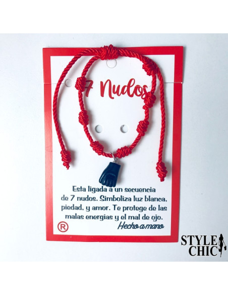 Pulsera 7 nudos y PUÑO
