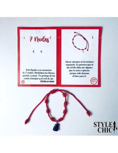 Pulsera 7 nudos y PUÑO