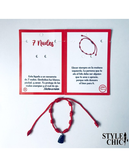 Pulsera 7 nudos y PUÑO
