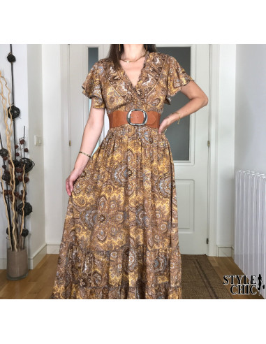 Cinturón Venecia Camel