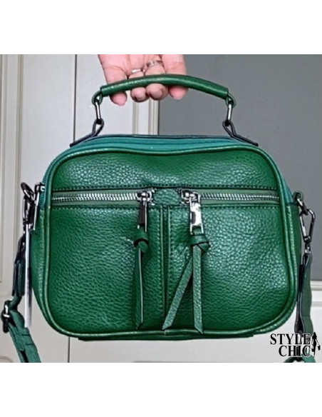 Bolso Nápoles Verde Botella
