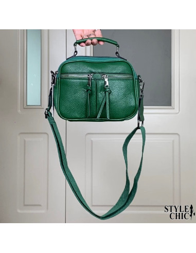 Bolso Nápoles Verde Botella