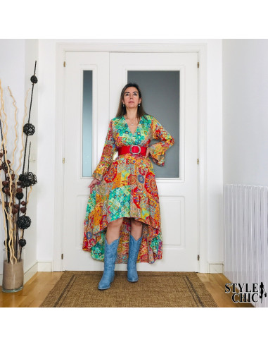 Cinturón Venecia Rojo