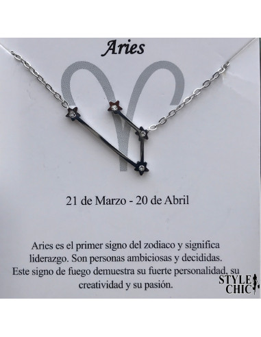 Collar Constelación Aries (21 de Marzo - 20 de...