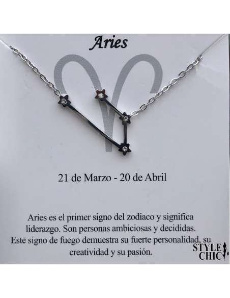 Collar Constelación Aries (21 de Marzo - 20 de Abril)