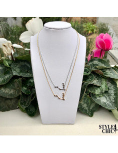 Collar Constelación Géminis (21 de Mayo - 20 de Junio)