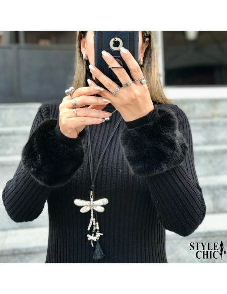 Collar Largo Libélula