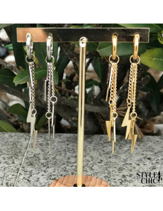 Pendientes Rayos Largos